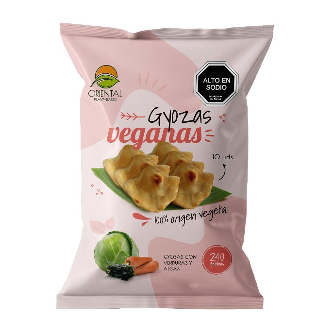 Gyosas de verduras y algas 200g