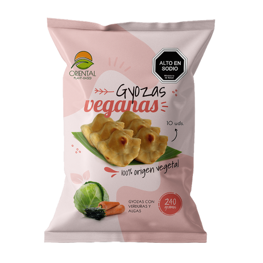 Gyosas de verduras y algas 200g
