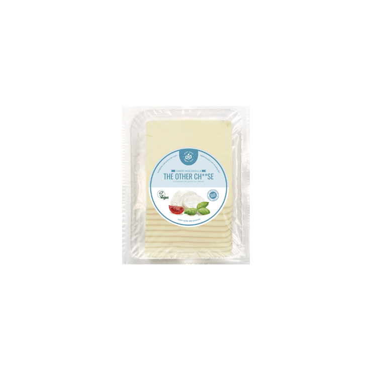 Queso vegetal en láminas sabor mozzarella 200 g